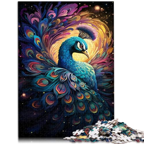 Puzzle für Erwachsene 1000 Teile Pfau pädagogische Herausforderung 26 x 38 cm einzigartige Heimdekoration und Geschenke für Teenager ab 14 Jahren Puzzle für Erwachsene 1000 Teile Pfau pädagogische Herausforderung 26 x 38 cm einzigartige Heimdekoration und Geschenke für Teenager ab 14 Jahren von DLBHSG
