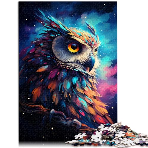 Puzzle für Erwachsene 1000 Teile Planet Eule Lernspiele für Zuhause DIY-Spielzeug 26 x 38 cm Geburtstagsgeschenk Geschenke Wandkunst für 14-Jährige Puzzle für Erwachsene 1000 Teile Planet Eule Lernspiele für Zuhause DIY-Spielzeug 26 x 38 cm Geburtstagsgeschenk Geschenke Wandkunst für 14-Jährige von DLBHSG