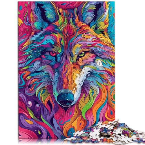 Puzzle für Erwachsene 1000 Teile Planet Wolf Familienunterhaltungsspielzeug 26x38cm Einzigartige Geburtstags- und Geschenkideen für Teenager ab 14 Jahren Puzzle für Erwachsene 1000 Teile Planet Wolf Familienunterhaltungsspielzeug 26x38cm Einzigartige Geburtstags- und Geschenkideen für Teenager ab 14 Jahren von DLBHSG