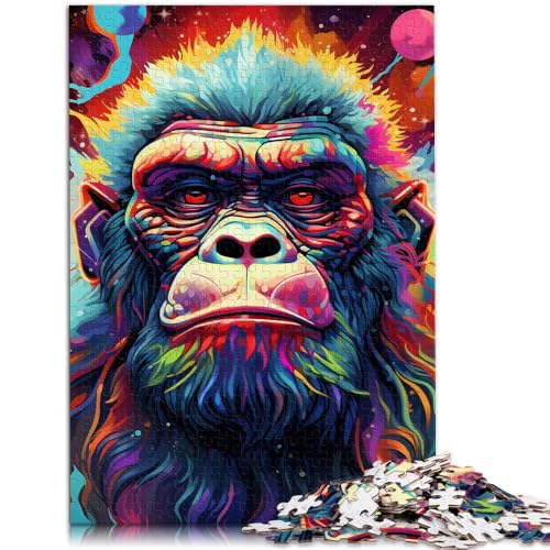 Puzzle für Erwachsene 1000 Teile Psychedelischer AFFE Familienunterhaltungsspielzeug 50x75cm Stressabbau Staycation Zeit totschlagen Puzzle für Erwachsene 1000 Teile Psychedelischer AFFE Familienunterhaltungsspielzeug 50x75cm Stressabbau Staycation Zeit totschlagen von DLBHSG