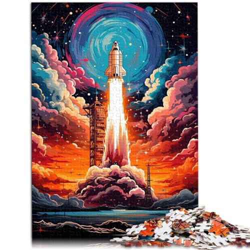 Puzzle für Erwachsene 1000 Teile Raumschiff buntes Muster Zusammenbau 50 x 75 cm einzigartige Heimdekoration und Geschenke für Teenager ab 14 Jahren Puzzle für Erwachsene 1000 Teile Raumschiff buntes Muster Zusammenbau 50 x 75 cm einzigartige Heimdekoration und Geschenke für Teenager ab 14 Jahren von DLBHSG