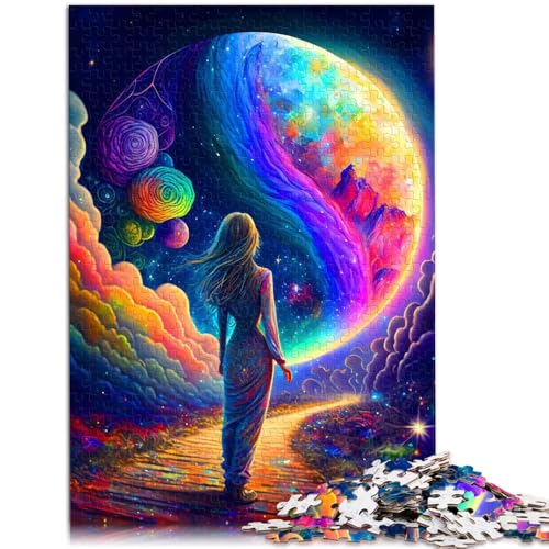 Puzzle für Erwachsene 1000 Teile Regenbogengeist Denkspiel 26 x 38 cm Lernspiel für Geburtstag Weihnachten für Teenager ab 14 Jahren Puzzle für Erwachsene 1000 Teile Regenbogengeist Denkspiel 26 x 38 cm Lernspiel für Geburtstag Weihnachten für Teenager ab 14 Jahren von DLBHSG