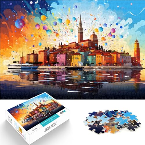 Puzzle für Erwachsene 1000 Teile Rovinj Lernpuzzle 26x38cm Fördert die Liebe zwischen Paaren für Teenager ab 14 Jahren Puzzle für Erwachsene 1000 Teile Rovinj Lernpuzzle 26x38cm Fördert die Liebe zwischen Paaren für Teenager ab 14 Jahren von DLBHSG