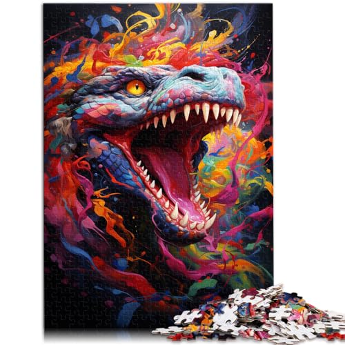 Puzzle für Erwachsene 1000 Teile Schlangengemälde Lernspiele für Zuhause DIY-Spielzeug 50 x 75 cm Lernspiel für Geburtstag Weihnachten Puzzle für Erwachsene 1000 Teile Schlangengemälde Lernspiele für Zuhause DIY-Spielzeug 50 x 75 cm Lernspiel für Geburtstag Weihnachten von DLBHSG