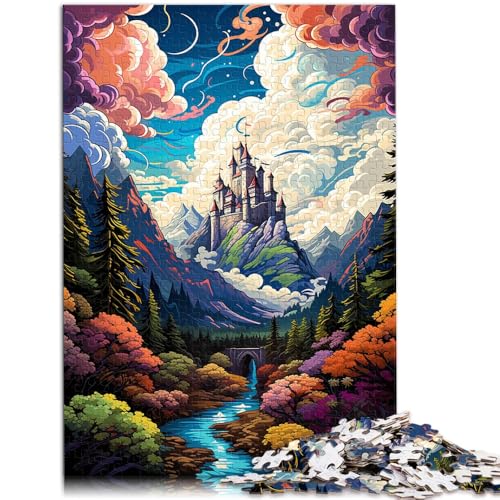 Puzzle für Erwachsene 1000 Teile Schloss Neuschwanstein schwierig und herausfordernd 50 x 75 cm zum Stressabbau schwierige Herausforderung Puzzle für Erwachsene 1000 Teile Schloss Neuschwanstein schwierig und herausfordernd 50 x 75 cm zum Stressabbau schwierige Herausforderung von DLBHSG