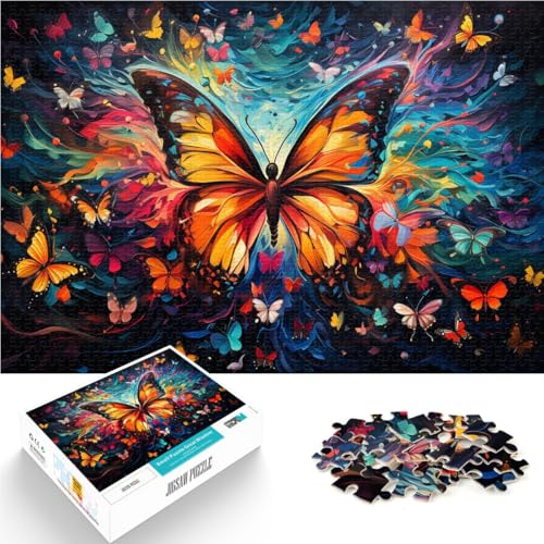 Puzzle für Erwachsene 1000 Teile Schmetterling Unmögliches Puzzle 26 x 38 cm Spaß bei Heimaktivitäten Geburtstagsgeschenk Reisegeschenk Puzzle für Erwachsene 1000 Teile Schmetterling Unmögliches Puzzle 26 x 38 cm Spaß bei Heimaktivitäten Geburtstagsgeschenk Reisegeschenk von DLBHSG