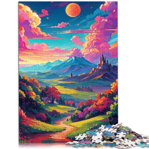 Puzzle für Erwachsene 1000 Teile Schöne Berge Lernspielzeug 50 x 75 cm mit passendem Poster und Quizblatt Puzzle für Erwachsene 1000 Teile Schöne Berge Lernspielzeug 50 x 75 cm mit passendem Poster und Quizblatt von DLBHSG
