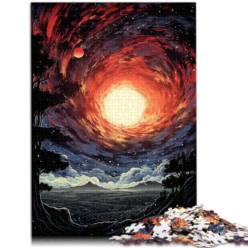 Puzzle für Erwachsene 1000 Teile Schwarzes Loch Morgendämmerung – Herausforderndes Spiel 26 x 38 cm Lernspiel für Geburtstag Weihnachten Puzzle für Erwachsene 1000 Teile Schwarzes Loch Morgendämmerung – Herausforderndes Spiel 26 x 38 cm Lernspiel für Geburtstag Weihnachten von DLBHSG