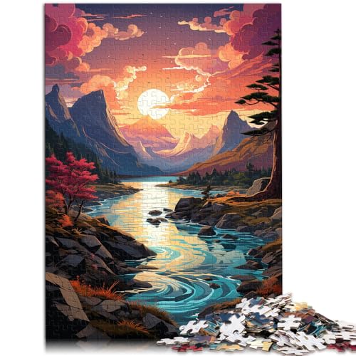 Puzzle für Erwachsene 1000 Teile See Sognefjord Präzisionsschnitt-Puzzle 50 x 75 cm Lernspiel für Geburtstag Weihnachten Puzzle für Erwachsene 1000 Teile See Sognefjord Präzisionsschnitt-Puzzle 50 x 75 cm Lernspiel für Geburtstag Weihnachten von DLBHSG