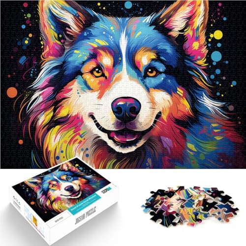 Puzzle für Erwachsene 1000 Teile Siberian Husky Denksport-Puzzle 26 x 38 cm einzigartige Heimdekoration und Geschenke für 14-Jährige Puzzle für Erwachsene 1000 Teile Siberian Husky Denksport-Puzzle 26 x 38 cm einzigartige Heimdekoration und Geschenke für 14-Jährige von DLBHSG
