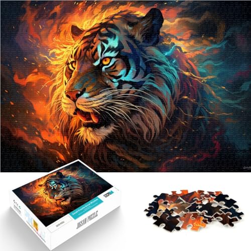 Puzzle für Erwachsene 1000 Teile Sibirischer Tiger Familienunterhaltungsspielzeug 50 x 75 cm ganze Familie Puzzle für Erwachsene 1000 Teile Sibirischer Tiger Familienunterhaltungsspielzeug 50 x 75 cm ganze Familie von DLBHSG