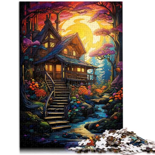 Puzzle für Erwachsene 1000 Teile Sommerhaus für Puzzle-Geschenke 50 x 75 cm ganze Familie ab 14 Jahren von DLBHSG