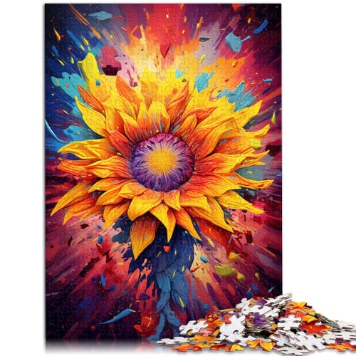 Puzzle für Erwachsene 1000 Teile Sonnenblumen Lernspielzeug Familienspiele 50 x 75 cm Geburtstagsgeschenk Geschenke Wandkunst Puzzle für Erwachsene 1000 Teile Sonnenblumen Lernspielzeug Familienspiele 50 x 75 cm Geburtstagsgeschenk Geschenke Wandkunst von DLBHSG