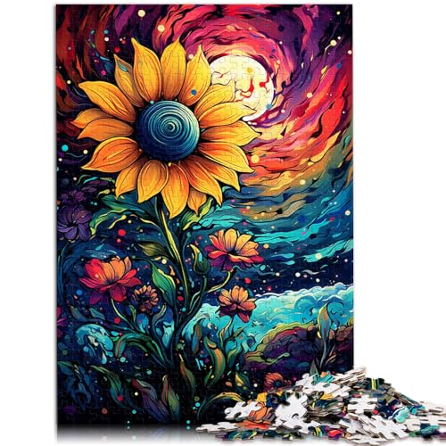 Puzzle für Erwachsene 1000 Teile Sonnenblumen bei Nacht Spiele Spielzeug Geschenk 50x75cm Lernspiel für Geburtstag Weihnachten Puzzle für Erwachsene 1000 Teile Sonnenblumen bei Nacht Spiele Spielzeug Geschenk 50x75cm Lernspiel für Geburtstag Weihnachten von DLBHSG