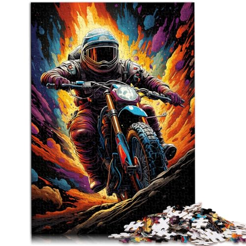 Puzzle für Erwachsene 1000 Teile Space Bikers anspruchsvolles Spiel Puzzles 50 x 75 cm anspruchsvolles Spiel und Familienspiel für Teenager ab 14 Jahren von DLBHSG