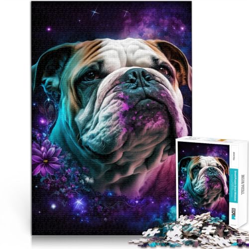Puzzle für Erwachsene 1000 Teile Space Bulldog Denkspiel 50 x 75 cm Künstlersammlung bildende Kunst für Teenager ab 14 Jahren Puzzle für Erwachsene 1000 Teile Space Bulldog Denkspiel 50 x 75 cm Künstlersammlung bildende Kunst für Teenager ab 14 Jahren von DLBHSG