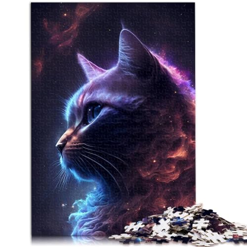 Puzzle für Erwachsene 1000 Teile Space Cat Familienspiel für und 50x75cm ganze Familie ab 14 Jahren Puzzle für Erwachsene 1000 Teile Space Cat Familienspiel für und 50x75cm ganze Familie ab 14 Jahren von DLBHSG