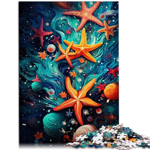 Puzzle für Erwachsene 1000 Teile Sternenhimmel Seesterne in Farbe anspruchsvolles Spielspielzeug 50 x 75 cm geeignet als Schreibtischdekoration Puzzle für Erwachsene 1000 Teile Sternenhimmel Seesterne in Farbe anspruchsvolles Spielspielzeug 50 x 75 cm geeignet als Schreibtischdekoration von DLBHSG