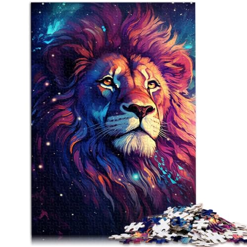 Puzzle für Erwachsene 1000 Teile Sternennacht-Löwen-Quizspiel 26 x 38 cm tolles Geschenk für die ganze Familie für Teenager ab 14 Jahren Puzzle für Erwachsene 1000 Teile Sternennacht-Löwen-Quizspiel 26 x 38 cm tolles Geschenk für die ganze Familie für Teenager ab 14 Jahren von DLBHSG