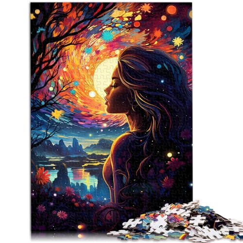 Puzzle für Erwachsene 1000 Teile Sternennacht Spielzeug Lernspiele Stressabbau 26 x 38 cm Stärkung der Liebe zwischen Paaren Puzzle für Erwachsene 1000 Teile Sternennacht Spielzeug Lernspiele Stressabbau 26 x 38 cm Stärkung der Liebe zwischen Paaren von DLBHSG