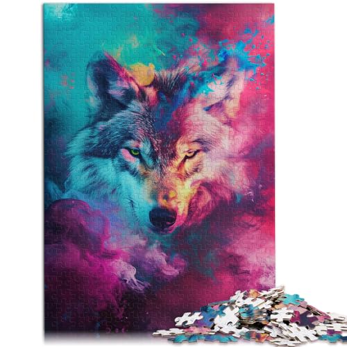 Puzzle für Erwachsene 1000 Teile Sternenwolf-Spielzeug Denkspiel 26 x 38 cm anspruchsvolles Spiel und Familienspiel für Teenager ab 14 Jahren Puzzle für Erwachsene 1000 Teile Sternenwolf-Spielzeug Denkspiel 26 x 38 cm anspruchsvolles Spiel und Familienspiel für Teenager ab 14 Jahren von DLBHSG