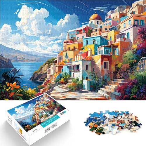 Puzzle für Erwachsene 1000 Teile Strand von Muro Spanien schwierig und herausfordernd 50 x 75 cm zum Stressabbau schwierige Herausforderung für Teenager ab 14 Jahren von DLBHSG