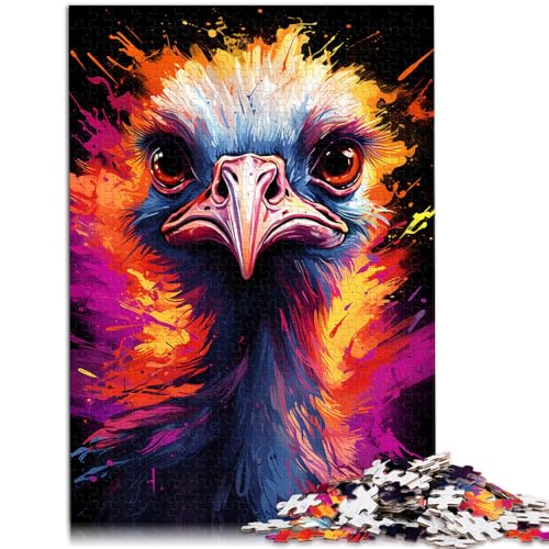 Puzzle für Erwachsene 1000 Teile Strauß Denkspiel 50 x 75 cm ganze Familie für 14-Jährige Puzzle für Erwachsene 1000 Teile Strauß Denkspiel 50 x 75 cm ganze Familie für 14-Jährige von DLBHSG
