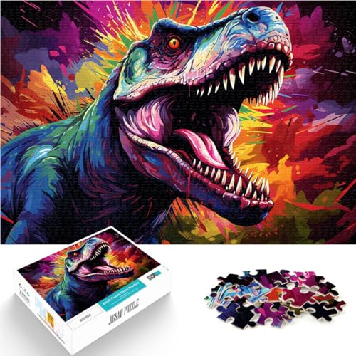 Puzzle für Erwachsene 1000 Teile Tier-Dinosaurier Lernspielzeug Familienspiele 50 x 75 cm tolles Geschenk für die ganze Familie Puzzle für Erwachsene 1000 Teile Tier-Dinosaurier Lernspielzeug Familienspiele 50 x 75 cm tolles Geschenk für die ganze Familie von DLBHSG