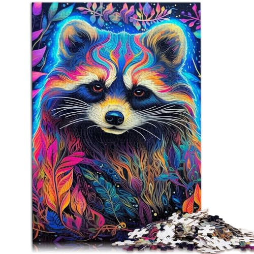 Puzzle für Erwachsene 1000 Teile Tier-Waschbär schwierig 50 x 75 cm Geschenke für Freunde und Familie für Teenager ab 14 Jahren Puzzle für Erwachsene 1000 Teile Tier-Waschbär schwierig 50 x 75 cm Geschenke für Freunde und Familie für Teenager ab 14 Jahren von DLBHSG