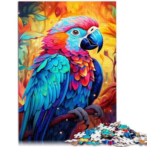 Puzzle für Erwachsene 1000 Teile Tiere Vögel Papageien DIY-Puzzle-Spielzeug 50 x 75 cm ganze Familie für Teenager ab 14 Jahren von DLBHSG