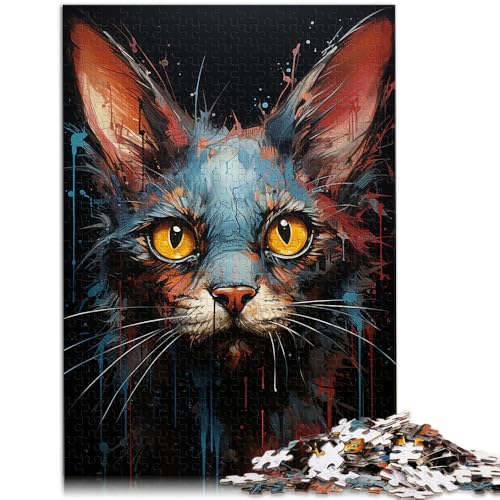 Puzzle für Erwachsene 1000 Teile Tierfüchse Spielzeug Lernspiele Stressabbau 50x75cm Herausforderndes Spiel und Familienspiel von DLBHSG