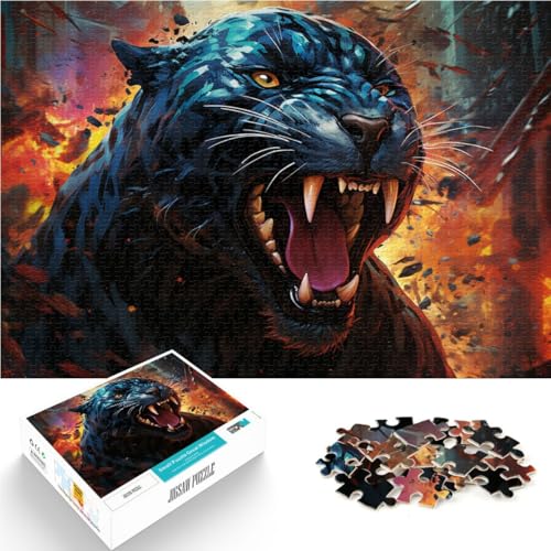 Puzzle für Erwachsene 1000 Teile Tierpuzzle „Schwarzer Panther“ Geschenke 50 x 75 cm Lernspiel zum Geburtstag Weihnachten für Teenager ab 14 Jahren Puzzle für Erwachsene 1000 Teile Tierpuzzle „Schwarzer Panther“ Geschenke 50 x 75 cm Lernspiel zum Geburtstag Weihnachten für Teenager ab 14 Jahren von DLBHSG