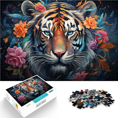 Puzzle für Erwachsene 1000 Teile Tiger Das Puzzle 50x75cm für eignet ganze Familie und für Teenager ab 14 Jahren Puzzle für Erwachsene 1000 Teile Tiger Das Puzzle 50x75cm für eignet ganze Familie und für Teenager ab 14 Jahren von DLBHSG