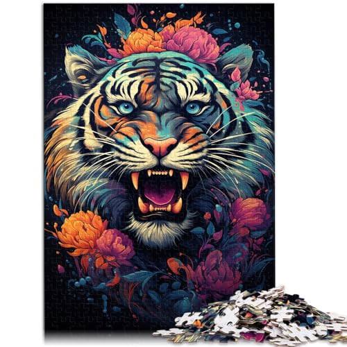 Puzzle für Erwachsene 1000 Teile Tiger das Puzzle 50 x 75 cm für Teenager ab 14 Jahren ganze Familie Puzzle für Erwachsene 1000 Teile Tiger das Puzzle 50 x 75 cm für Teenager ab 14 Jahren ganze Familie von DLBHSG