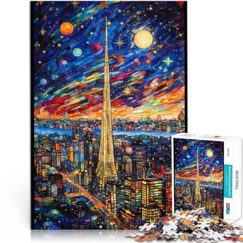 Puzzle für Erwachsene 1000 Teile Tokio Denksport-Puzzle 26 x 38 cm Wanddekoration einzigartige Geburtstags 14-Jährige Puzzle für Erwachsene 1000 Teile Tokio Denksport-Puzzle 26 x 38 cm Wanddekoration einzigartige Geburtstags 14-Jährige von DLBHSG