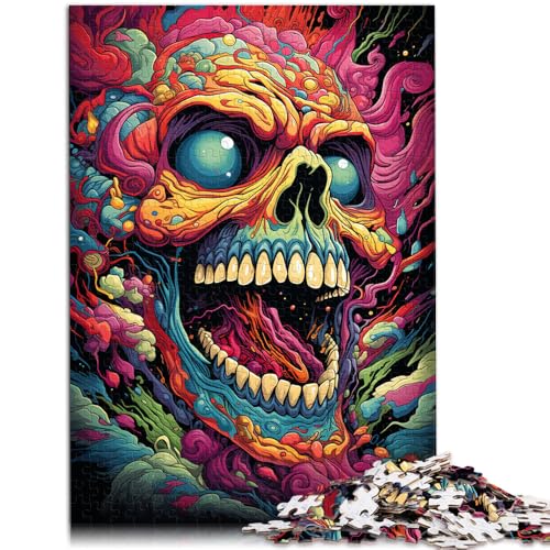 Puzzle für Erwachsene 1000 Teile Totenkopf Relax Games 50x75cm ganze Familie für Teenager ab 14 Jahren von DLBHSG