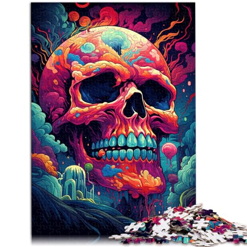 Puzzle für Erwachsene 1000 Teile Totenkopf anspruchsvolles Spiel 26 x 38 cm Geschenke für Freunde und Familie für Teenager ab 14 Jahren Puzzle für Erwachsene 1000 Teile Totenkopf anspruchsvolles Spiel 26 x 38 cm Geschenke für Freunde und Familie für Teenager ab 14 Jahren von DLBHSG
