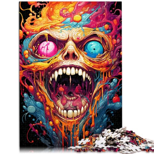 Puzzle für Erwachsene 1000 Teile Totenkopfmuster 26 x 38 cm Spaß für Zuhause Geburtstagsgeschenk Reisegeschenk für Teenager ab 14 Jahren Puzzle für Erwachsene 1000 Teile Totenkopfmuster 26 x 38 cm Spaß für Zuhause Geburtstagsgeschenk Reisegeschenk für Teenager ab 14 Jahren von DLBHSG