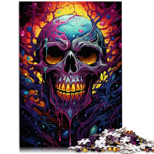 Puzzle für Erwachsene 1000 Teile Totenkopfspinne Lernpuzzle 50 x 75 cm einzigartige Heimdekoration und Geschenke von DLBHSG