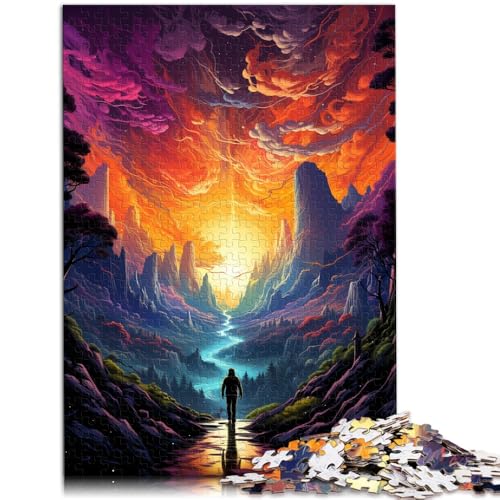 Puzzle für Erwachsene 1000 Teile Trekking durch die Schönheit Spielzeug Denkspiel 50 x 75 cm anspruchsvolles Spiel und Familienspiel für Teenager ab 14 Jahren von DLBHSG