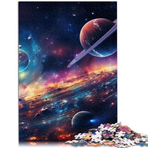 Puzzle für Erwachsene 1000 Teile Universum Denkspiel 50 x 75 cm ganze Familie ab 14 Jahren von DLBHSG