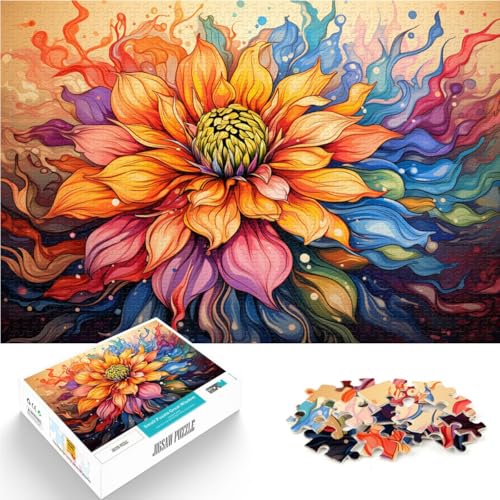 Puzzle für Erwachsene 1000 Teile Unterwasserwelt-Kunst Puzzle – anspruchsvolles Spiel 50 x 75 cm anspruchsvolles Spiel und Familienspiel von DLBHSG