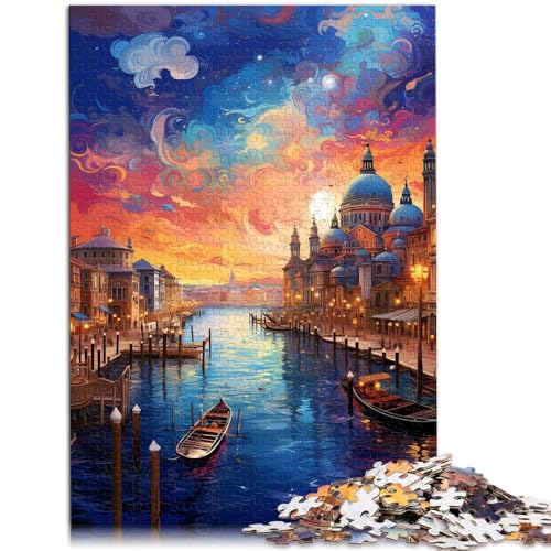 Puzzle für Erwachsene 1000 Teile Venedig Lernspielzeug 50 x 75 cm ganze Familie ab 14 Jahren Puzzle für Erwachsene 1000 Teile Venedig Lernspielzeug 50 x 75 cm ganze Familie ab 14 Jahren von DLBHSG