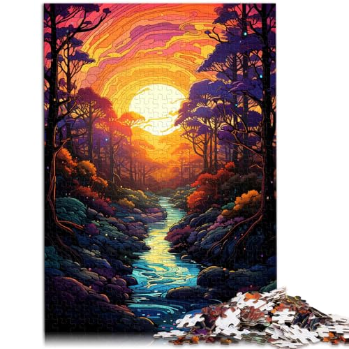 Puzzle für Erwachsene 1000 Teile Wald-Quizspiel 26 x 38 cm Wanddekoration einzigartige Geburtstags 14-Jährige Puzzle für Erwachsene 1000 Teile Wald-Quizspiel 26 x 38 cm Wanddekoration einzigartige Geburtstags 14-Jährige von DLBHSG