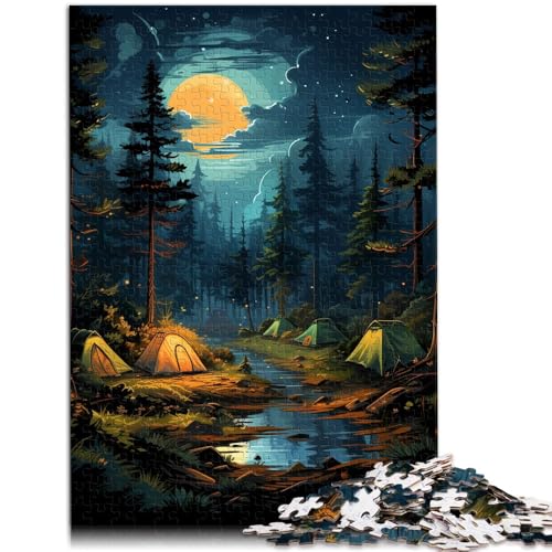 Puzzle für Erwachsene 1000 Teile Waldcamping Handgeschwindigkeitswettbewerb 50 x 75 cm Geschenke für Freunde und Familie für Teenager ab 14 Jahren Puzzle für Erwachsene 1000 Teile Waldcamping Handgeschwindigkeitswettbewerb 50 x 75 cm Geschenke für Freunde und Familie für Teenager ab 14 Jahren von DLBHSG