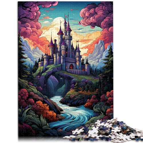Puzzle für Erwachsene 1000 Teile Waldschloss-Puzzle – anspruchsvolles Spiel 26 x 38 cm Lernspiel für Geburtstag Weihnachten Puzzle für Erwachsene 1000 Teile Waldschloss-Puzzle – anspruchsvolles Spiel 26 x 38 cm Lernspiel für Geburtstag Weihnachten von DLBHSG