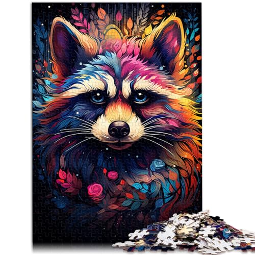Puzzle für Erwachsene 1000 Teile Waschbär Denkspiel 50 x 75 cm ganze Familie für 14-Jährige Puzzle für Erwachsene 1000 Teile Waschbär Denkspiel 50 x 75 cm ganze Familie für 14-Jährige von DLBHSG