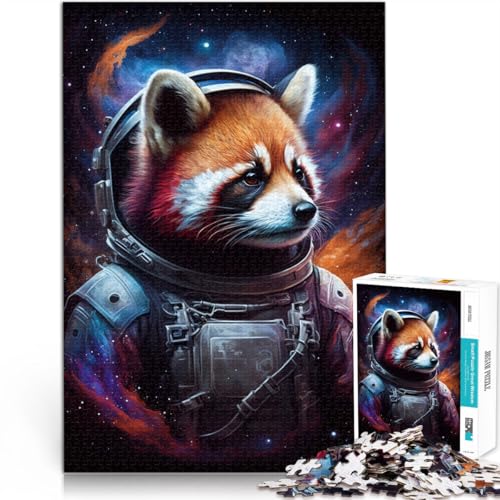 Puzzle für Erwachsene 1000 Teile Weltraum-Astronaut Roter Panda Familienspaß 50 x 75 cm Stressabbau schwierige Herausforderung für Teenager ab 14 Jahren Puzzle für Erwachsene 1000 Teile Weltraum-Astronaut Roter Panda Familienspaß 50 x 75 cm Stressabbau schwierige Herausforderung für Teenager ab 14 Jahren von DLBHSG