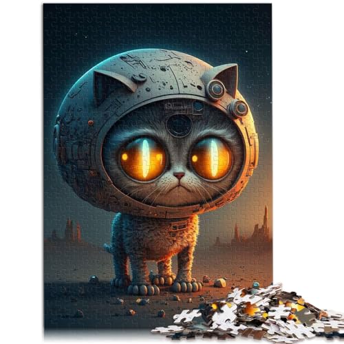 Puzzle für Erwachsene 1000 Teile Weltraum-Mechanismus-Katze anspruchsvolles Spiel 26 x 38 cm Lernspiel für Geburtstag Weihnachten Puzzle für Erwachsene 1000 Teile Weltraum-Mechanismus-Katze anspruchsvolles Spiel 26 x 38 cm Lernspiel für Geburtstag Weihnachten von DLBHSG