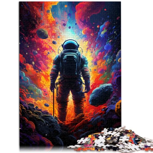 Puzzle für Erwachsene 1000 Teile Weltraumabenteurer Spielzeug Denkspiel 26 x 38 cm einzigartige Heimdekoration und Geschenke für Teenager ab 14 Jahren von DLBHSG